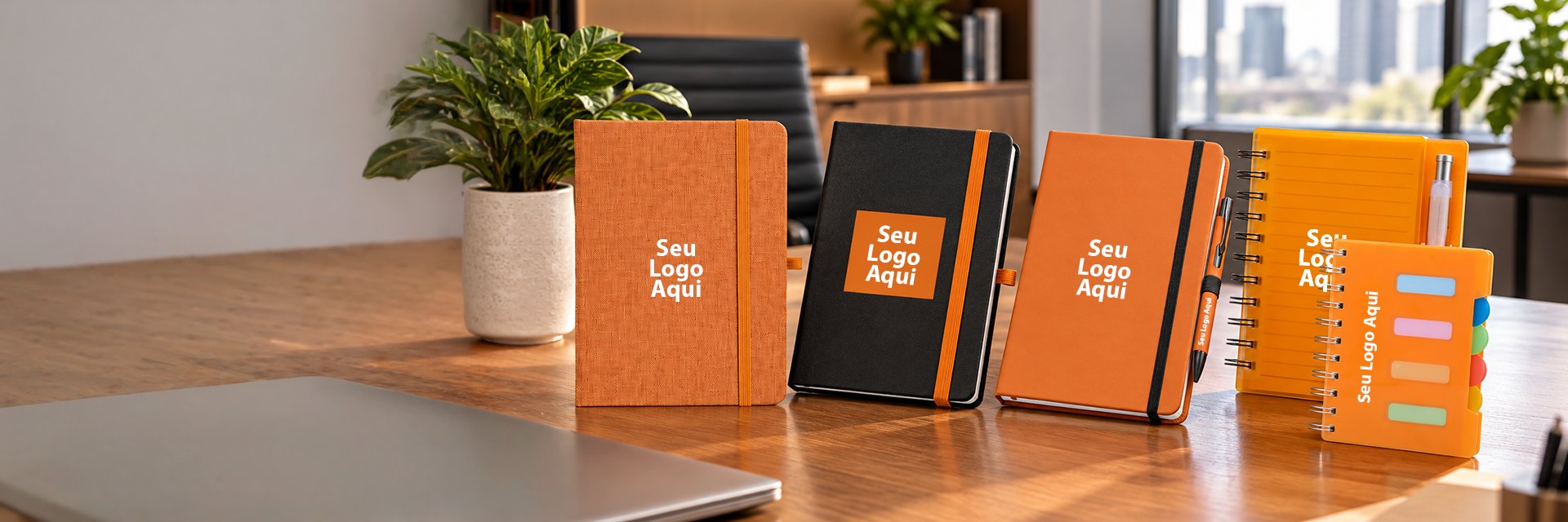 Cadernos tipo Moleskine personalizados em Sorocaba
